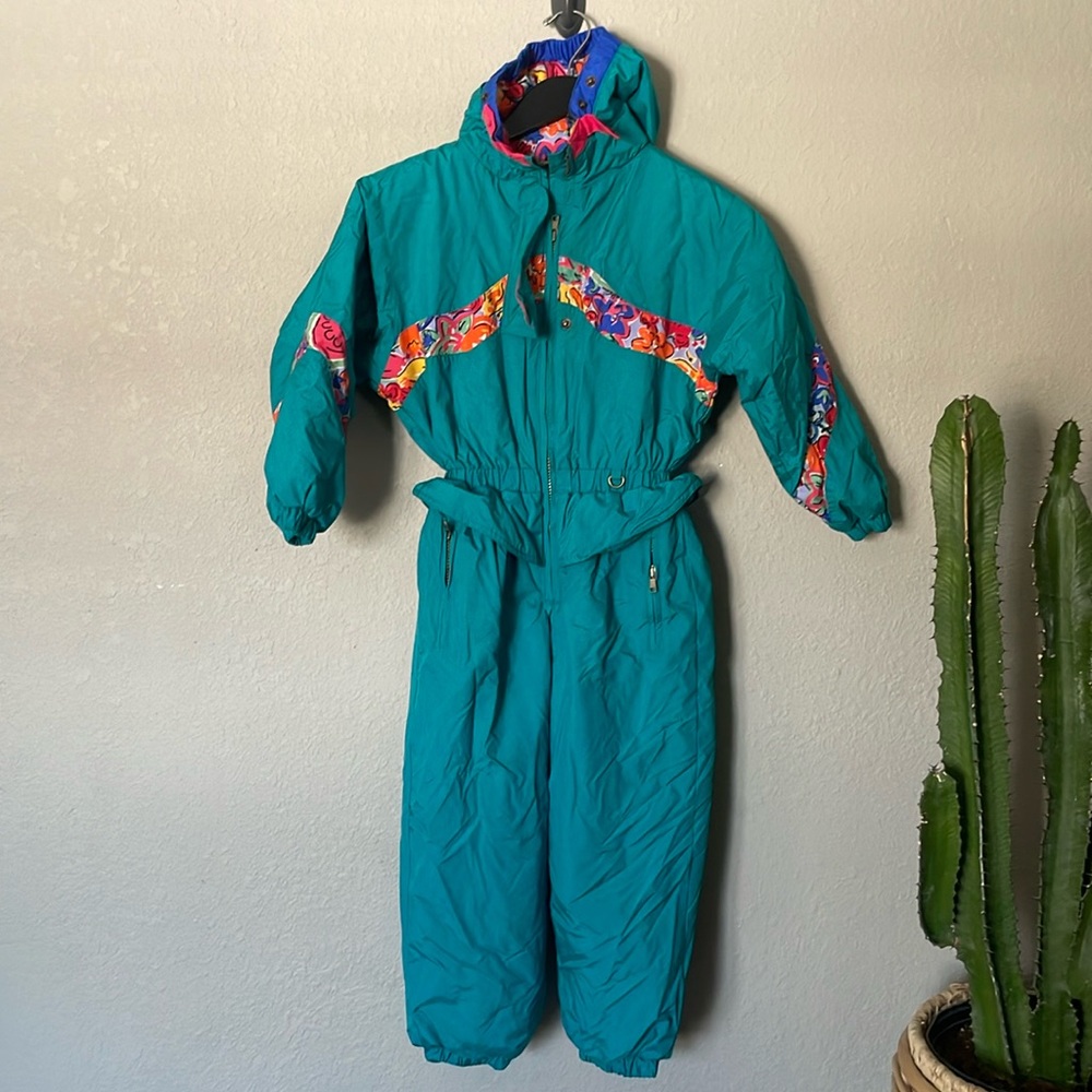 Vintage Mini Club kids snowsuit